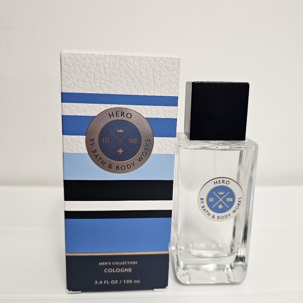 Hero by Bath & Body Works Mens Cologne 3.4 fl oz/100ml New